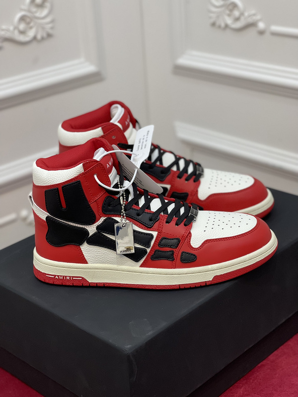 AMIRI* Skel Leather Sneakers