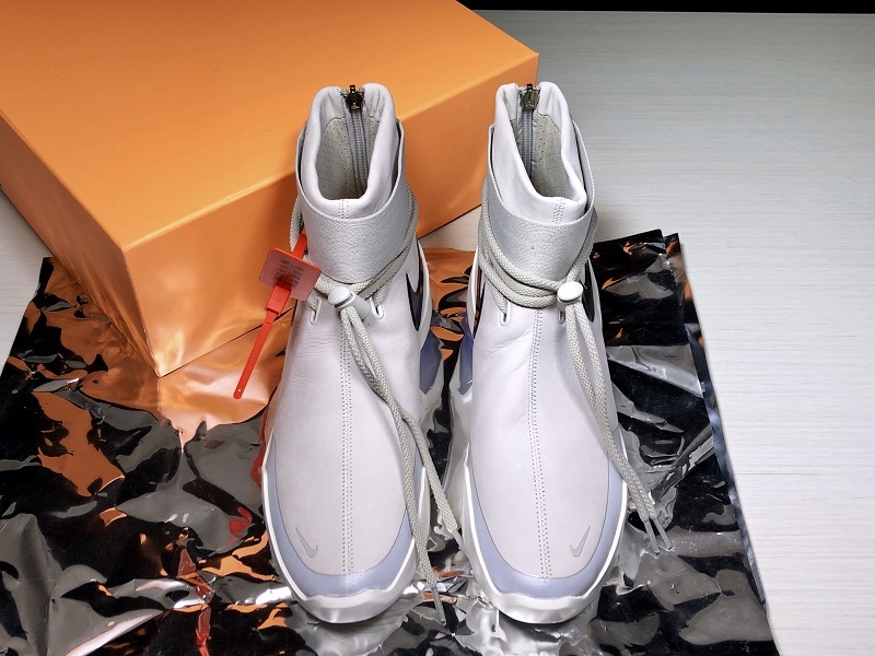 Nike Air Fear Of God 1 SA Light Bone Black - AT9915-002