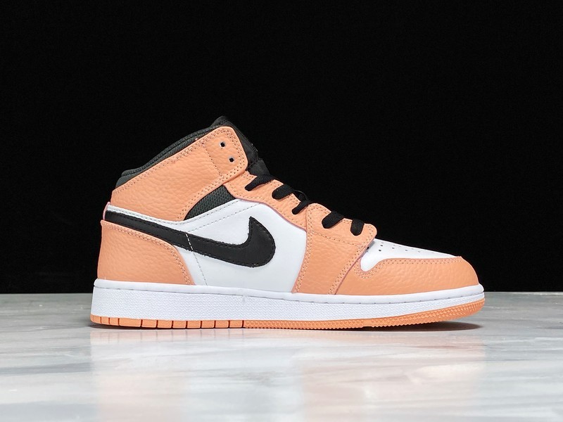 Air Jordan 1 Mid GS Pink Quartz 555112-603