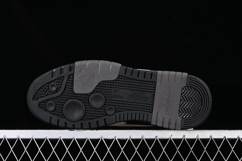 OFF-WHITE Out Of Office leather sneakers