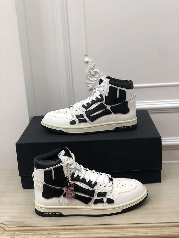 AMIRI* Skel Leather Sneakers