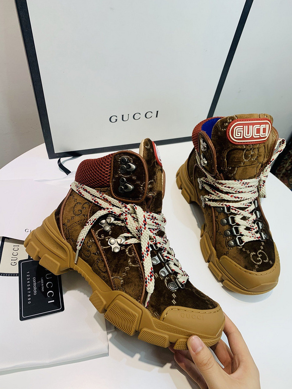 Gucci Journey Flashtrek Jewel Crystal Low Boot