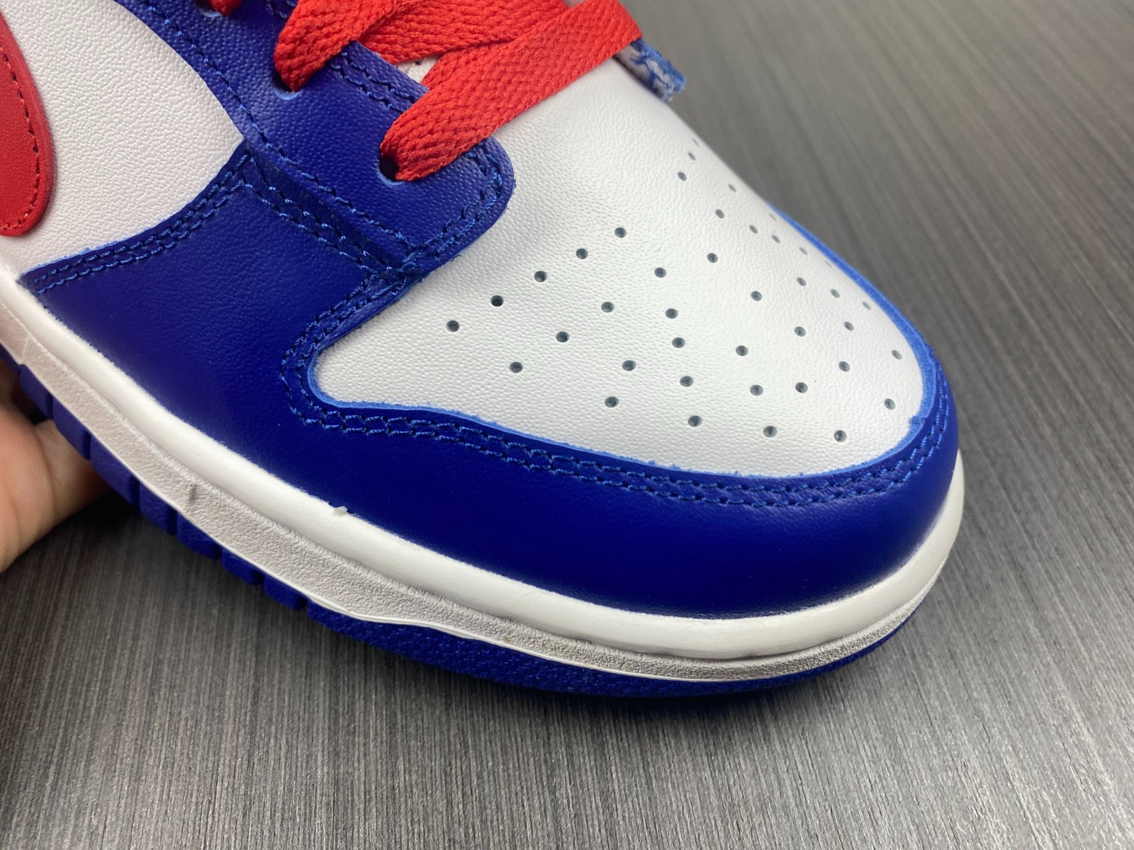 Nike Dunk Low Bright Crimson Game Royal  CW1590-104