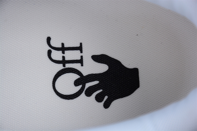 OFF-WHITE Out Of Office leather sneakers