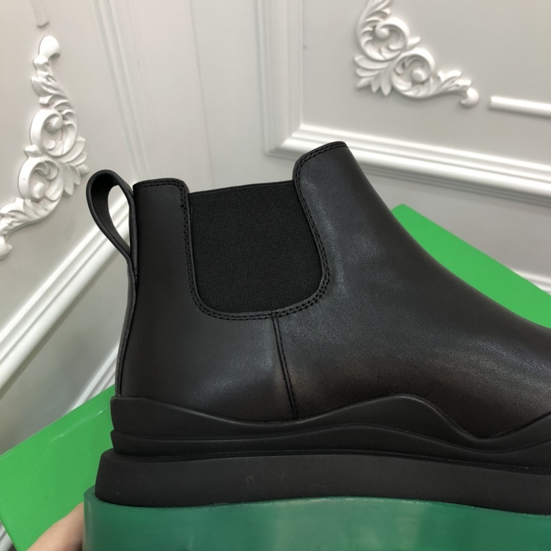 Bottega Veneta Tire Leather Ankle boots