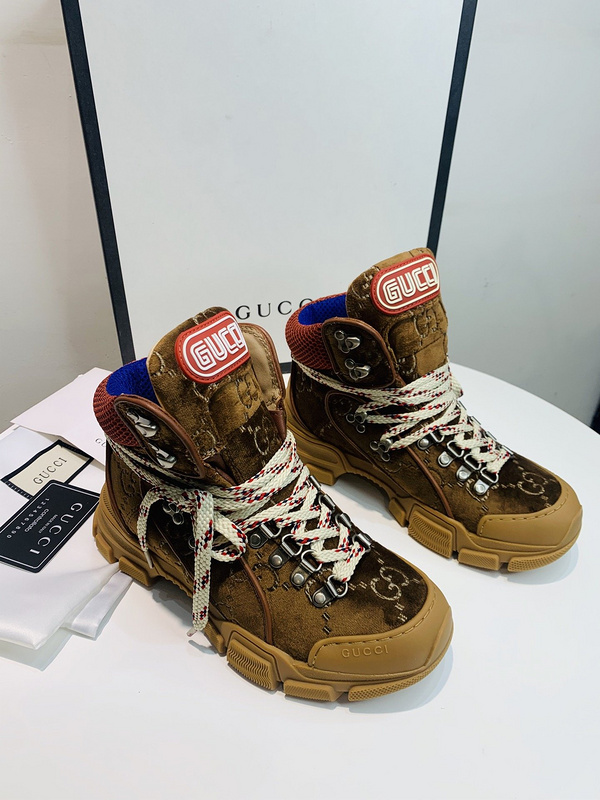 Gucci Journey Flashtrek Jewel Crystal Low Boot