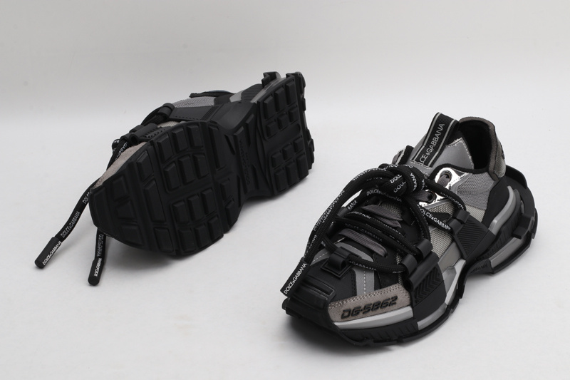 Mixed-material Space sneakers