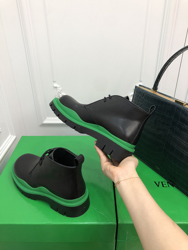 Bottega Veneta Tire Leather Ankle boots