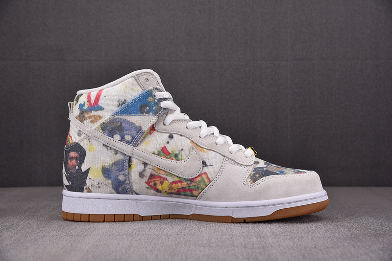 Supreme x Nike SB Dunk High Rammellzee FD8779-100