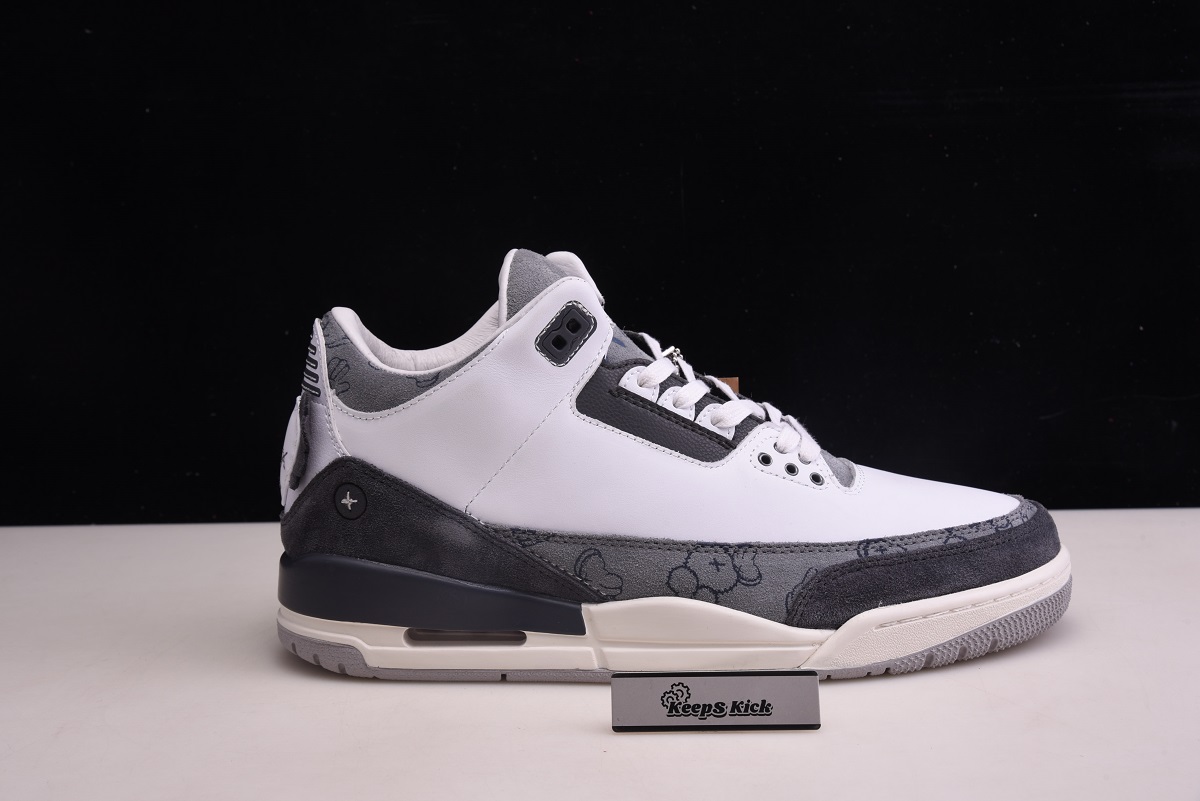 KAWS x Air Jordan 3 Company Grey