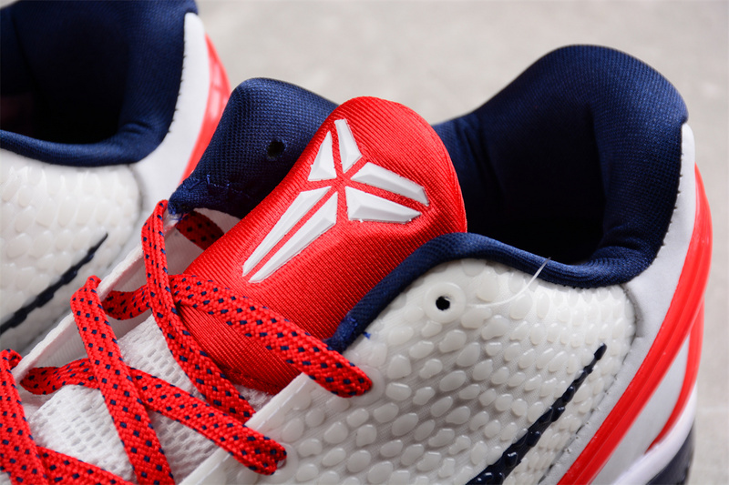 Nike Kobe 6 Protro "Team USA" PE Home White CW2190-146