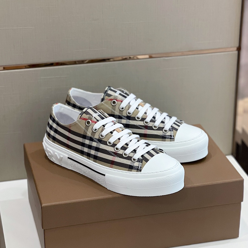 Burberry Vintage Check Cotton Sneakers
