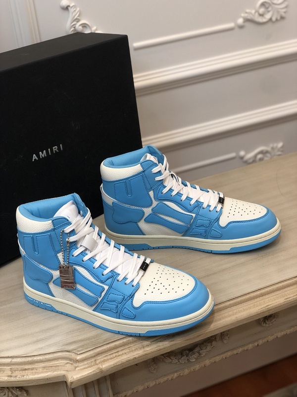 AMIRI* Skel Leather Sneakers