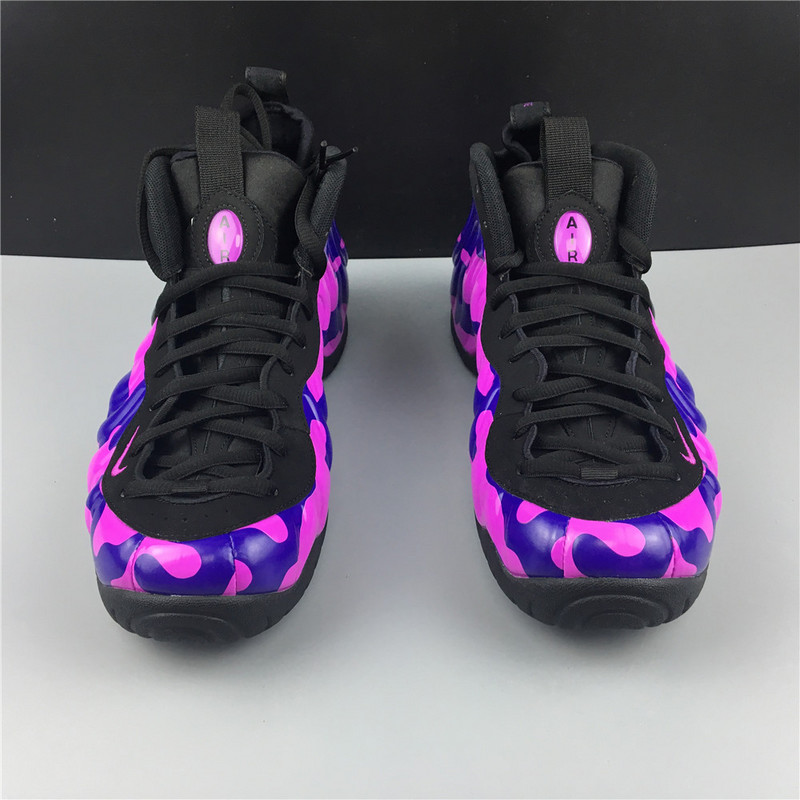 Nike Air Foamposite Pro "Purple Camo" (Black) - 624041-012