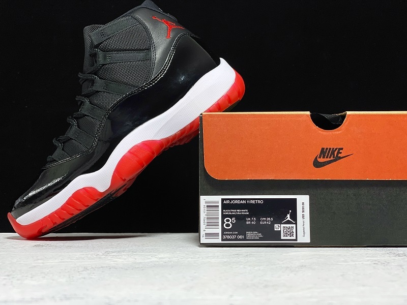 Air Jordan 11 Bred 2019 378037-061