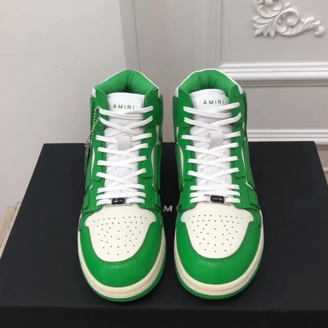 AMIRI* Skel Leather Sneakers