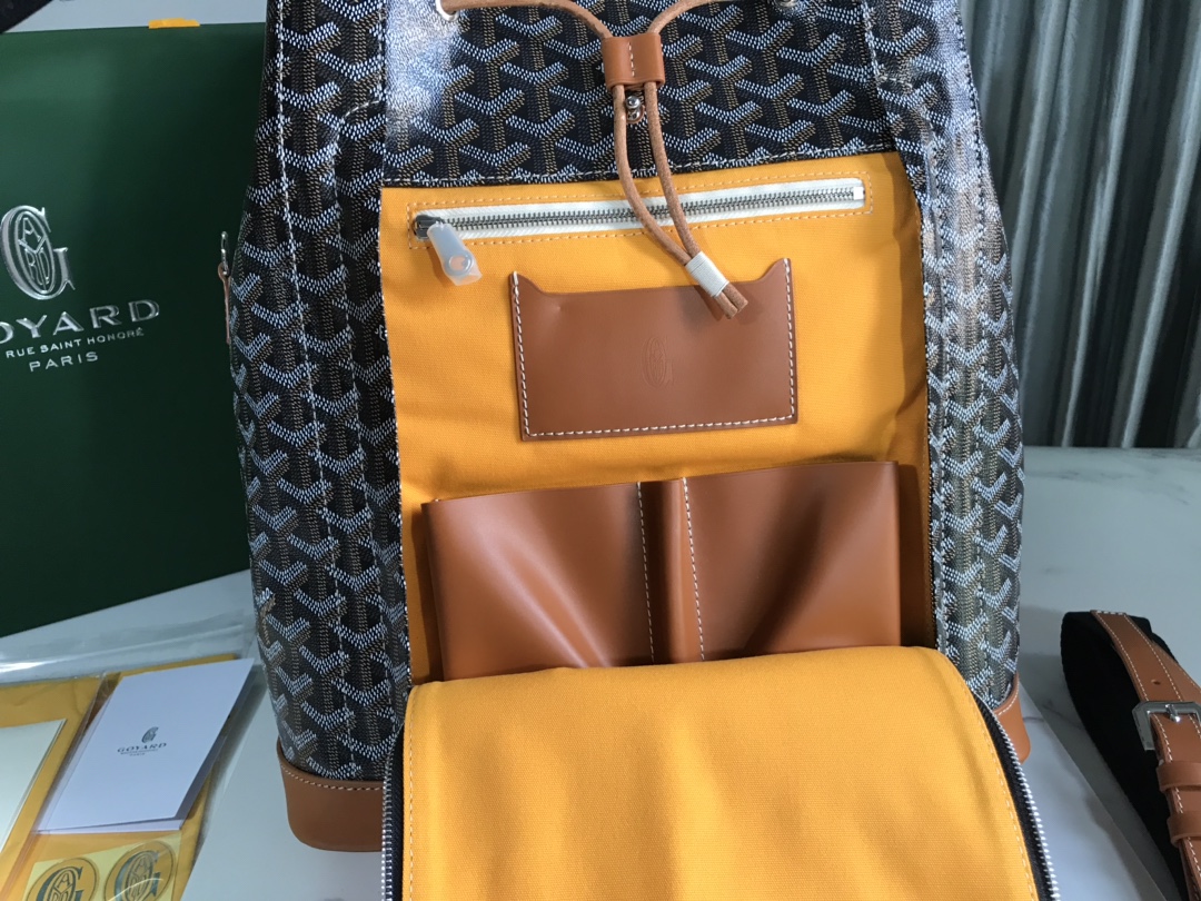 Goyard Calfskin Alpin MM Backpack