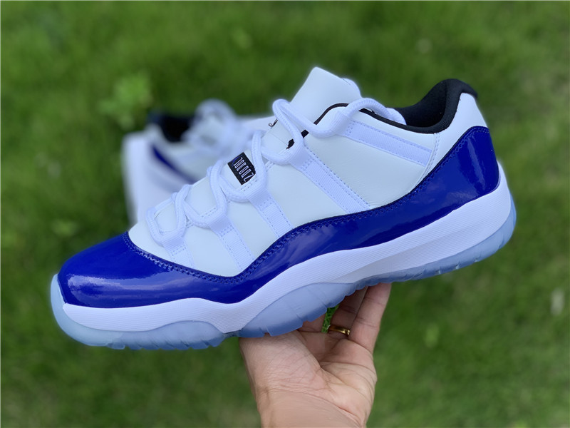 Air Jordan 11 Retro Low White Concord AH7860-100