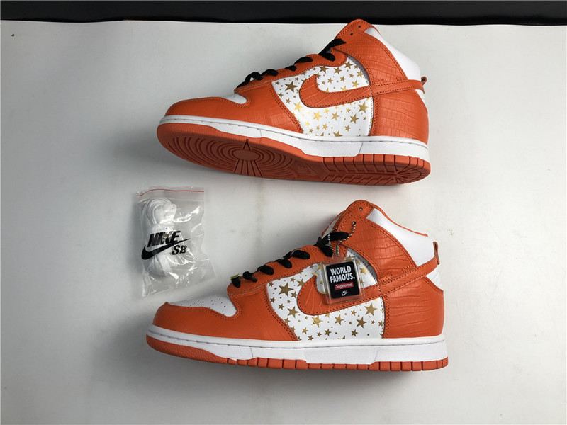 Nike SB Dunk Supre*  Orange 307385-181
