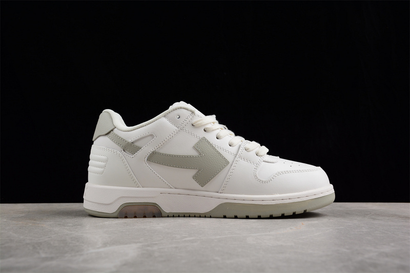 OFF-WHITE Out Of Office leather sneakers