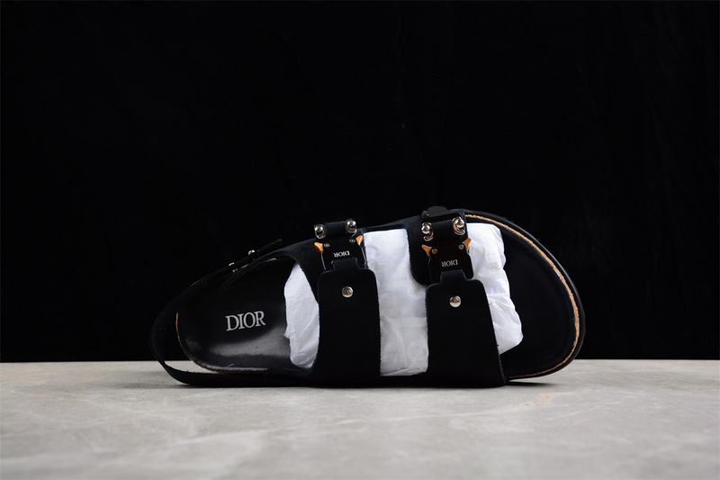 Dior by Birkenstock Milano Sandal Black  (EU36-EU45)