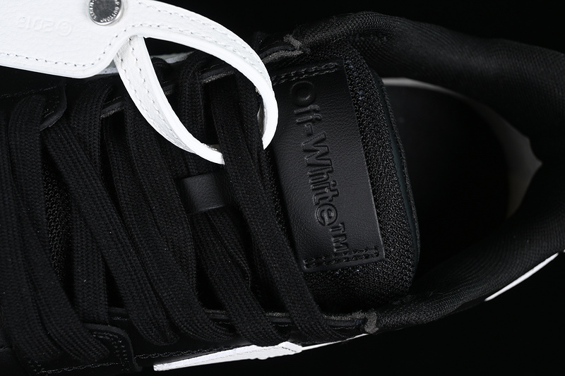 OFF-WHITE Out Of Office leather sneakers