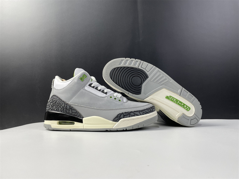 Air Jordan 3 Chlorophyll Tinker 136064-006