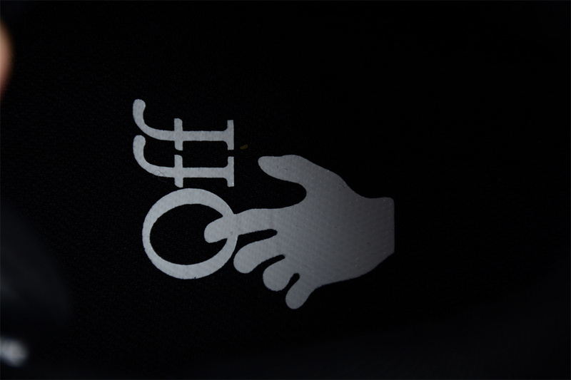 OFF-WHITE Out Of Office leather sneakers