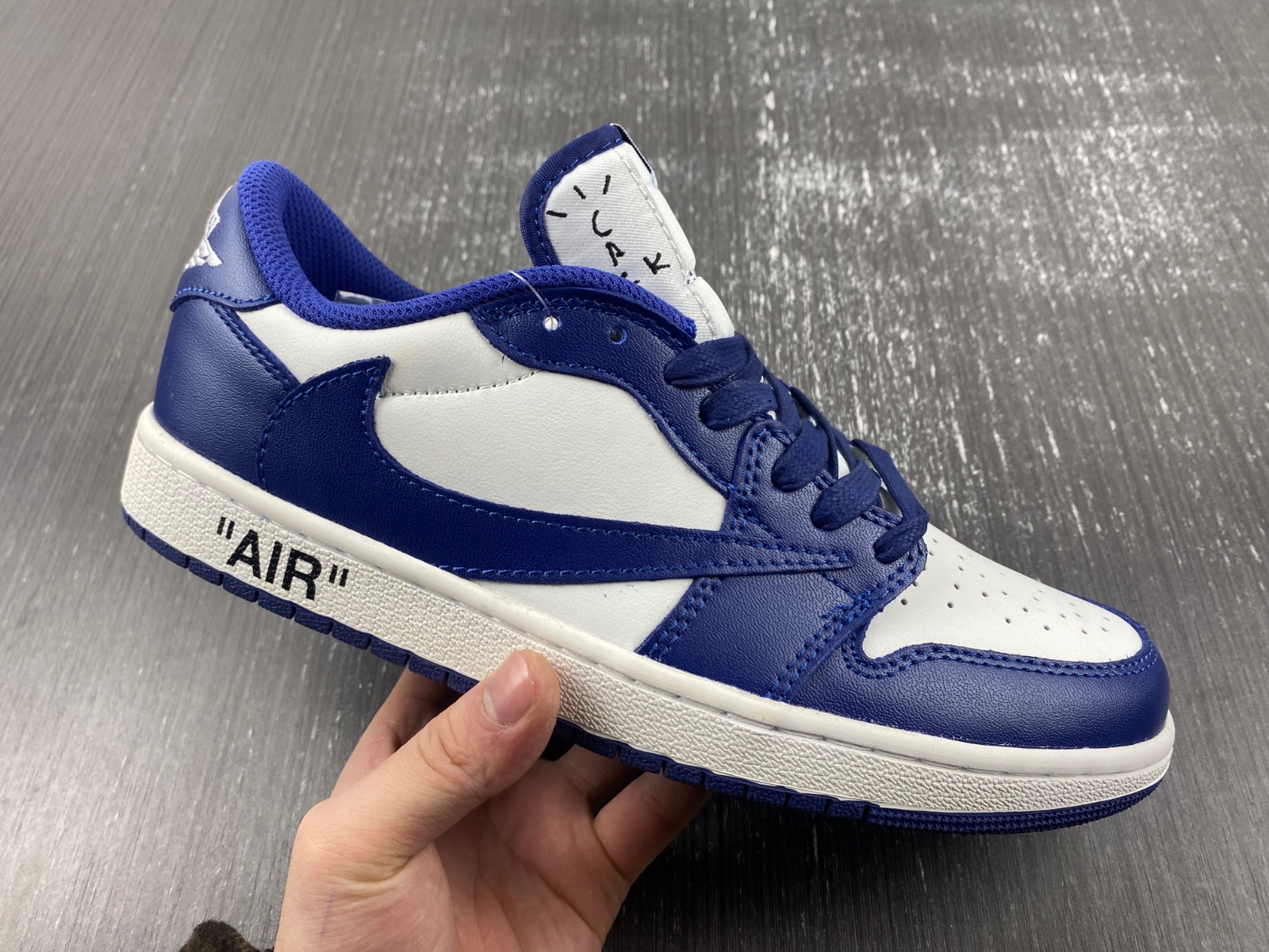 OFF-WHITE x Travis Scott x Air Jordan 1 OW custom