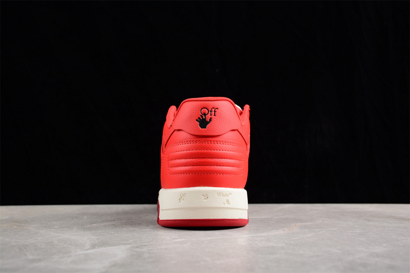 OFF-WHITE Out Of Office leather sneakers