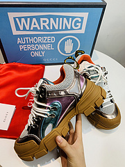 Gucci Journey Flashtrek Jewel Crystal Low Boot