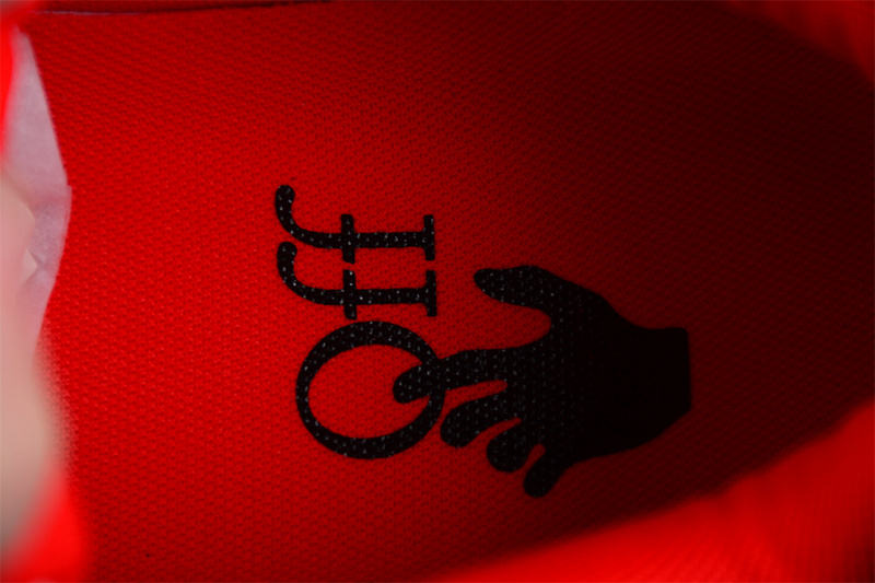 OFF-WHITE Out Of Office leather sneakers