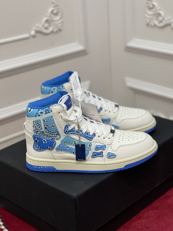 AMIRI* Skel Leather Sneakers