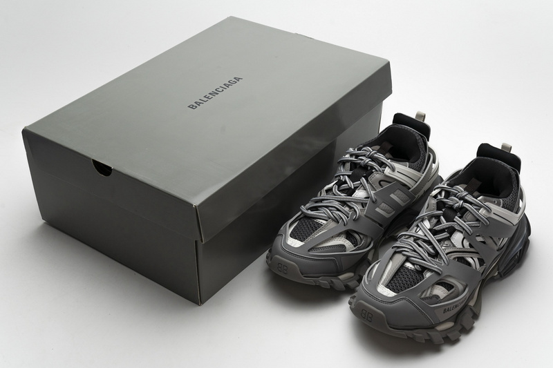 Balenciaga Tess S.White Grey Orang  542435 W1GB7