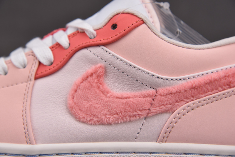Air Jordan 1 Low White Pink Grey DM5443-666