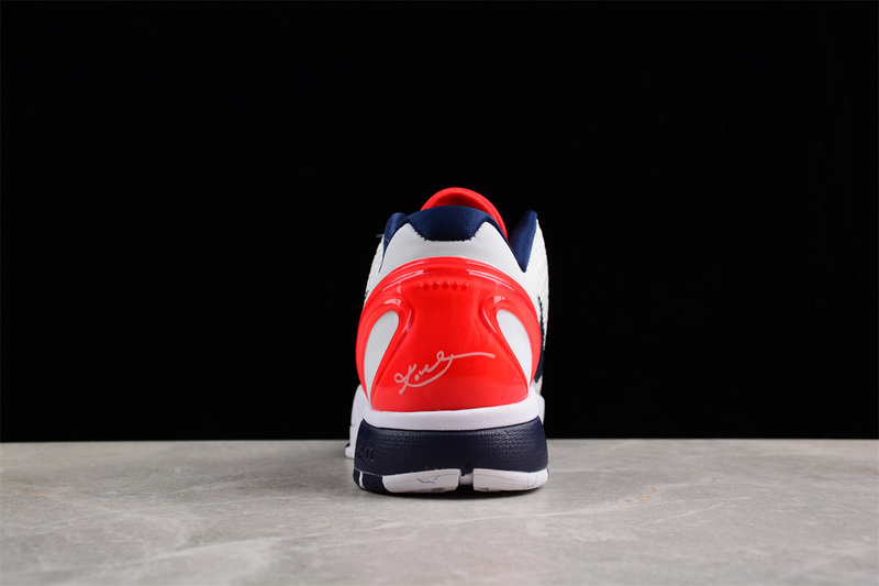 Nike Kobe 6 Protro "Team USA" PE Home White CW2190-146