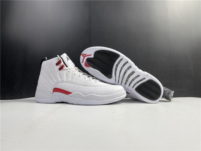 Air Jordan 12 Twist White Red CT8013-106