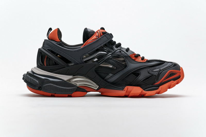 Balenciaga Track 2 Sneaker Dark Grey Orange 570391 W2GN1 2002