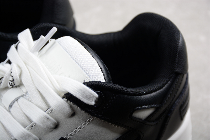 OFF-WHITE Out Of Office leather sneakers