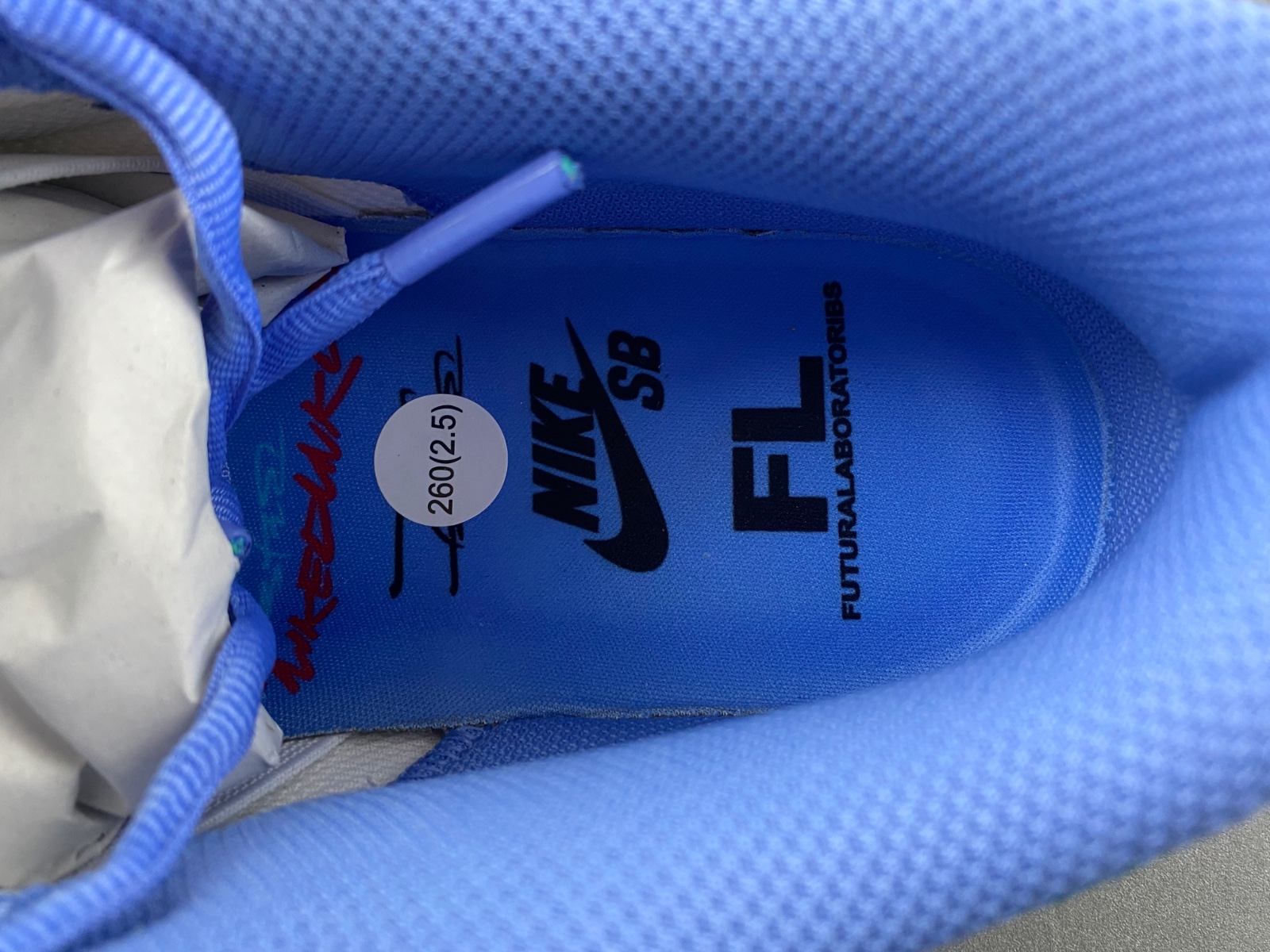 Futura Laboratories x Nike SB Dunk Low FL  HF6061-400