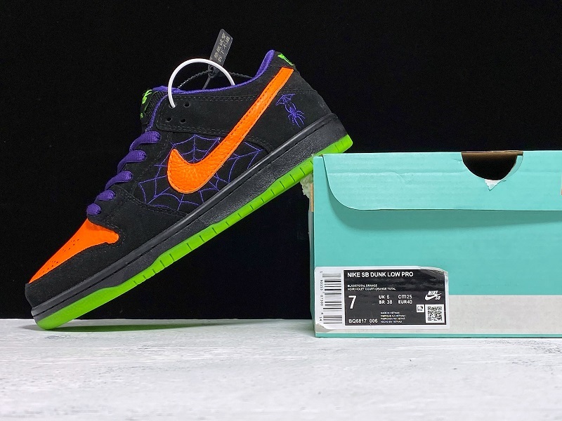 Nike SB Dunk Low Night of Mischief Halloween shoes BQ6817-006