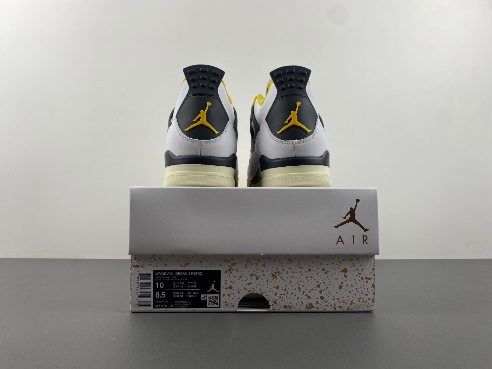 Air Jordan 4 "Vivid Sulfur" AQ9129-101