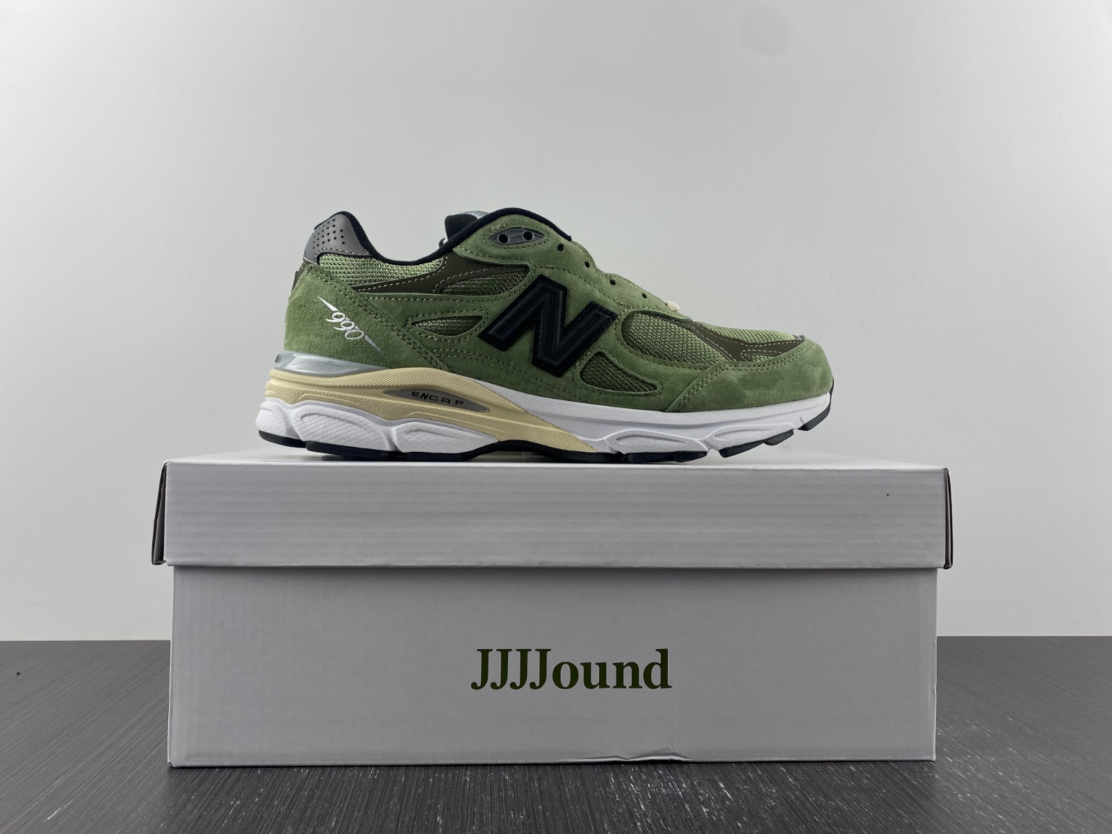 JJJJound x New Balance 990v3 Olive - M990JD3