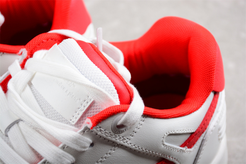 OFF-WHITE Out Of Office leather sneakers