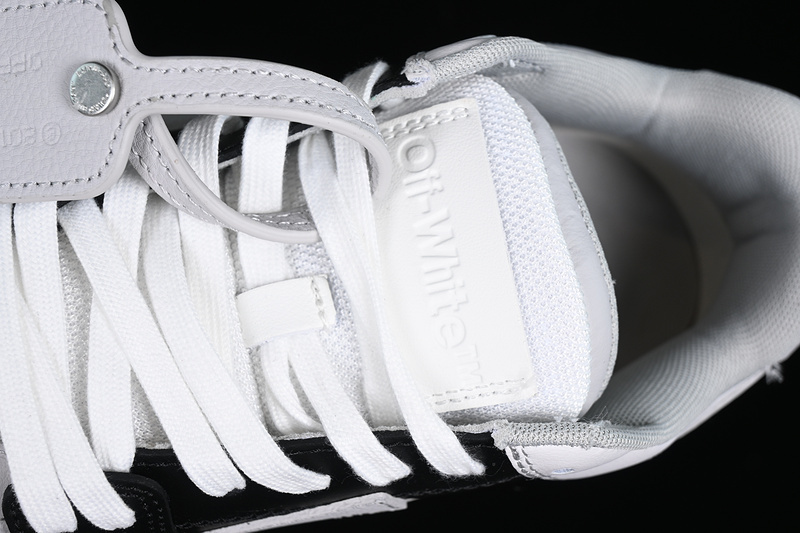 OFF-WHITE Out Of Office leather sneakers