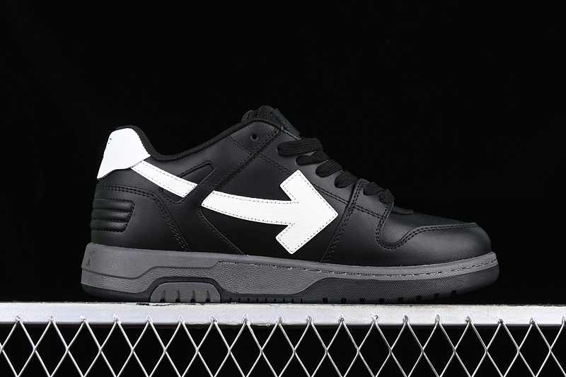 OFF-WHITE Out Of Office leather sneakers