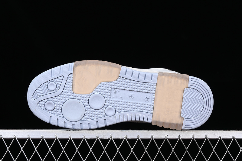 OFF-WHITE Out Of Office leather sneakers