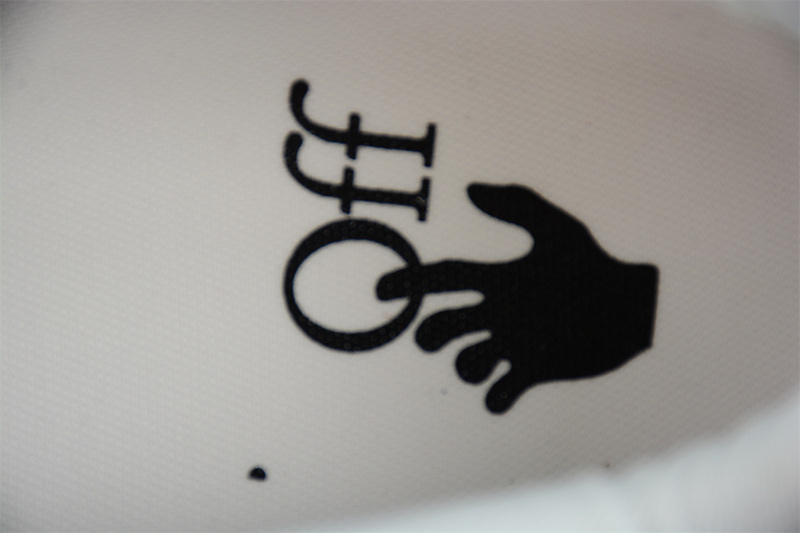 OFF-WHITE Out Of Office leather sneakers