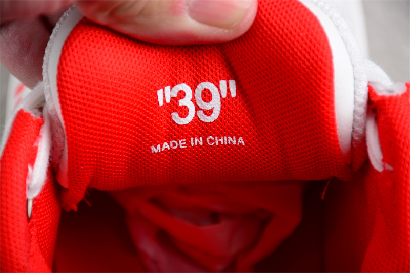 OFF-WHITE Out Of Office leather sneakers