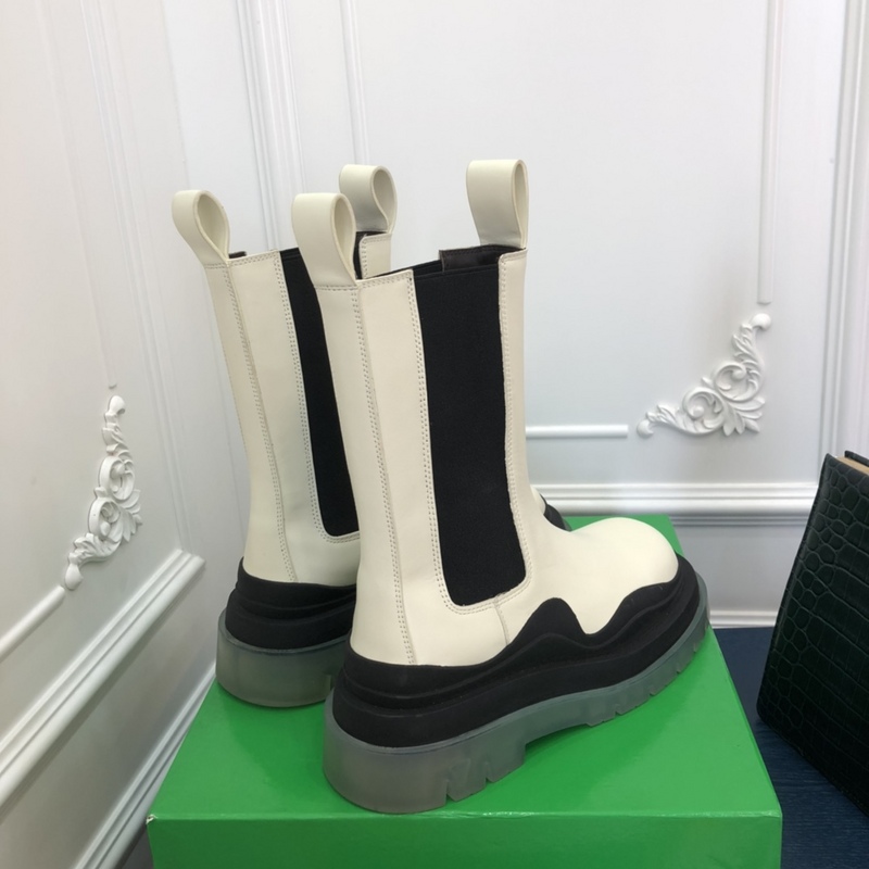 Bottega Veneta Tire Leather Ankle boots